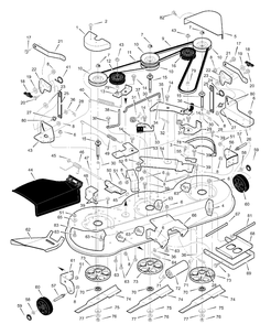 Part Location Diagram of 092140E700 Murray Bracket, Cover